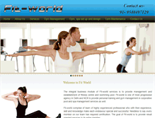 Tablet Screenshot of fitworld.in